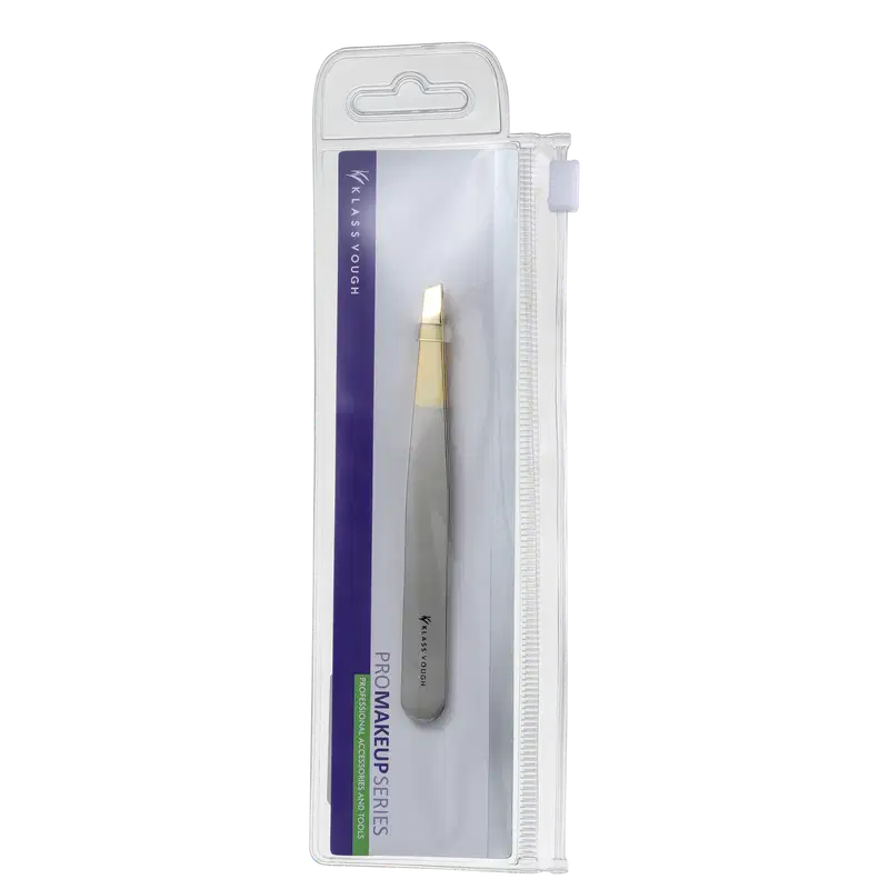 Klass Vough Profissional Ponta Dourada TW043HG - Pinça Chanfrada