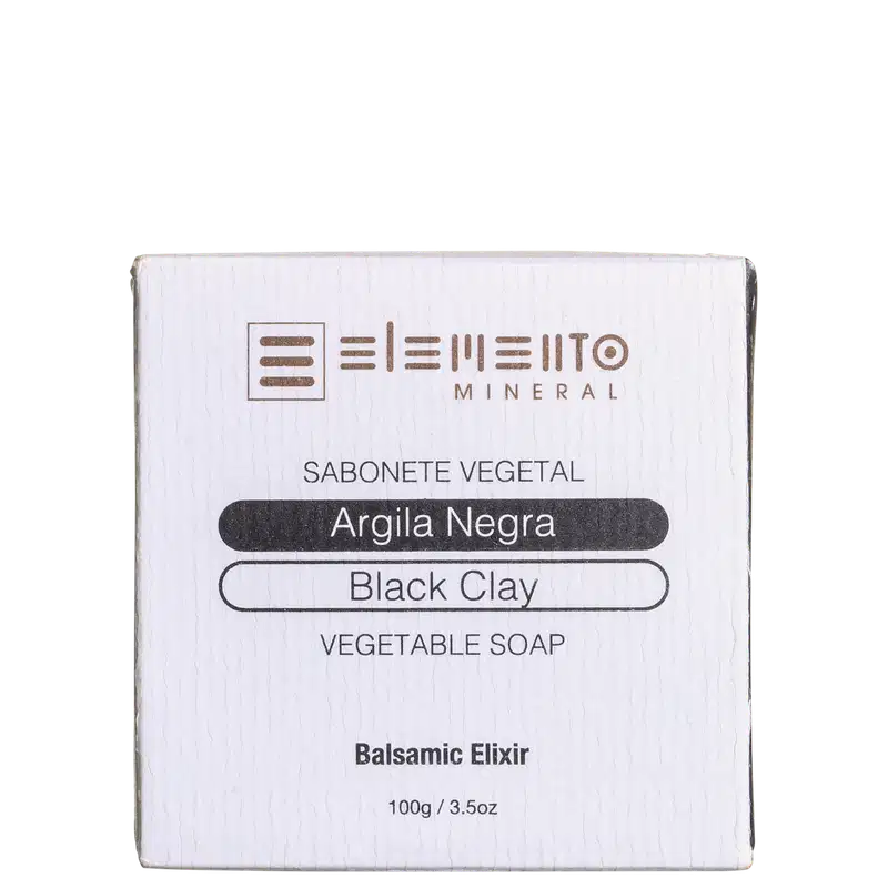 Elemento Mineral Argila Negra - Sabonete em Barra 100g