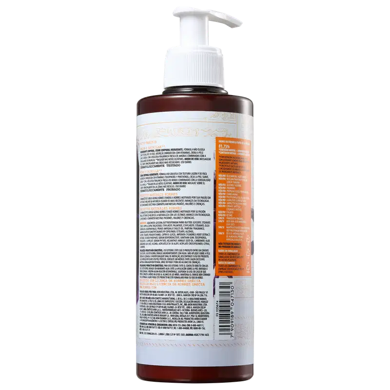 Korres Amora e Baunilha - Hidratante Corporal 350ml