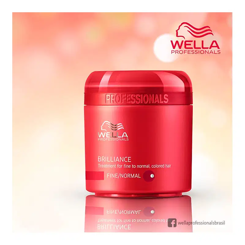 Wella Professionals Brilliance Fine to Normal Hair - Máscara Capilar 150ml
