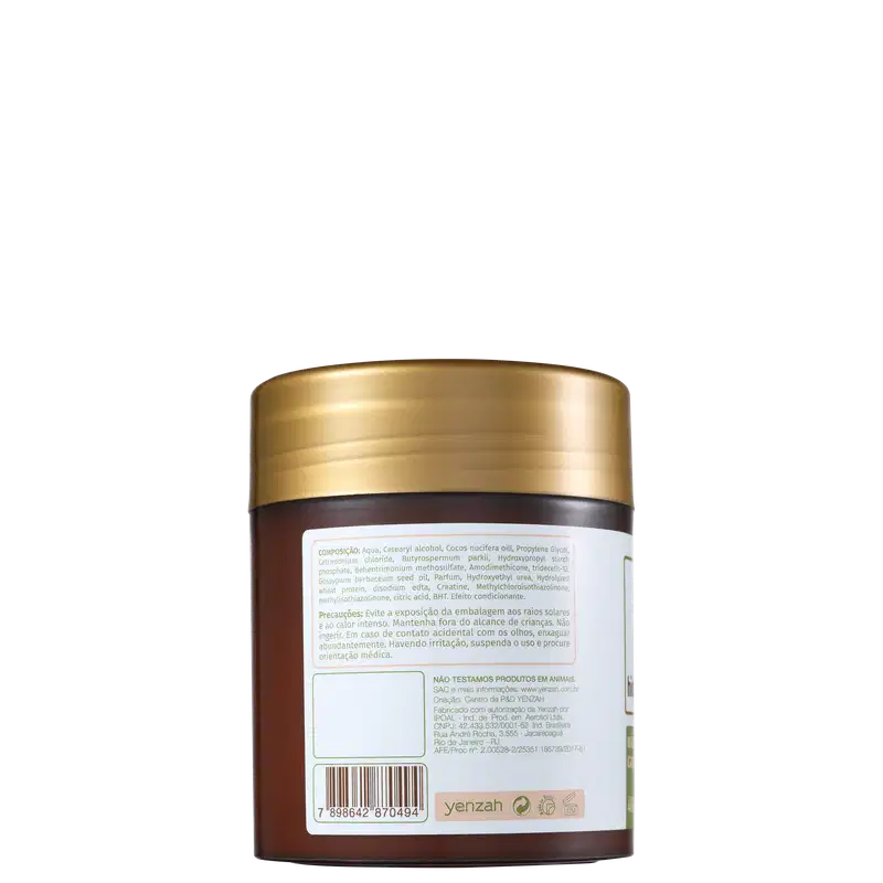 Yenzah SPA dos Cabelos Coco - Máscara Capilar 480g