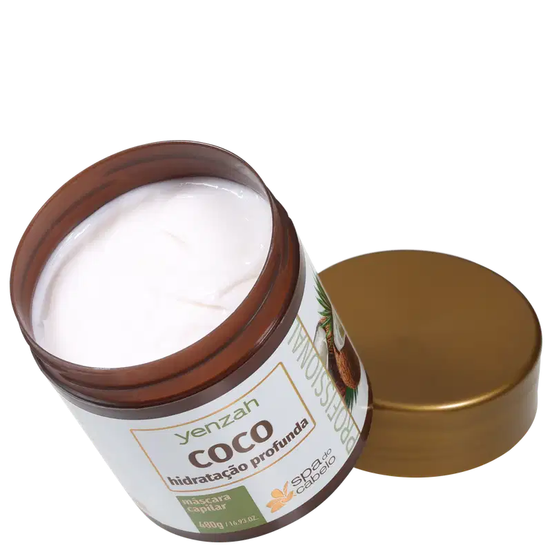 Yenzah SPA dos Cabelos Coco - Máscara Capilar 480g
