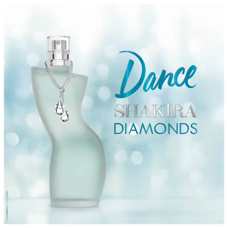 Dance Diamonds Shakira Eau de Toilette - Perfume Feminino 80ml