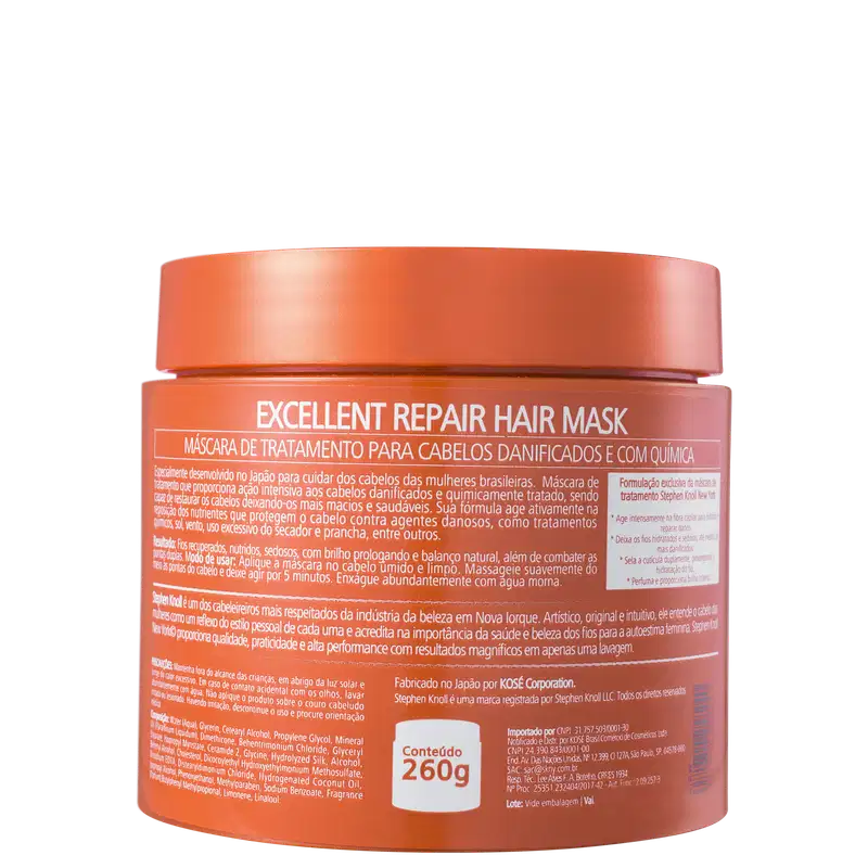 Stephen Knoll Excellent Repair - Máscara Capilar 260g
