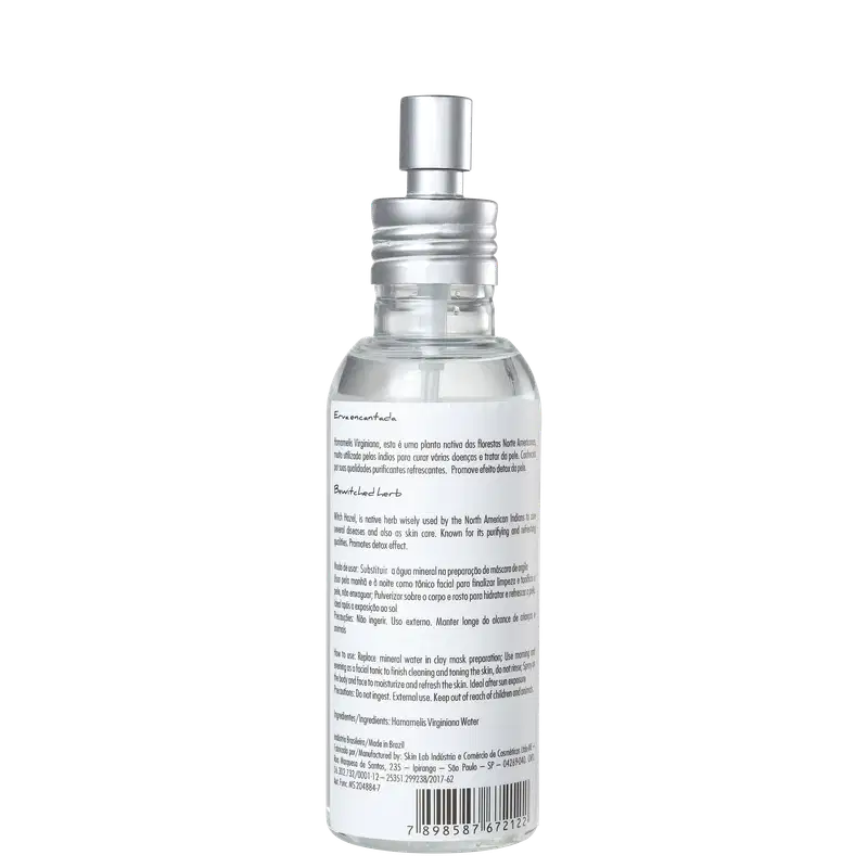 Elemento Mineral Água Floral de Hamamelis - Tônico Facial 120ml