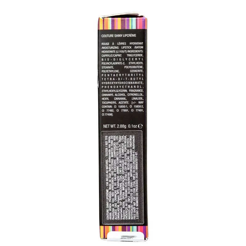 Joli Joli Couture Shiny Lipcreme 158 Belle Au Naturel - Batom 2,88g