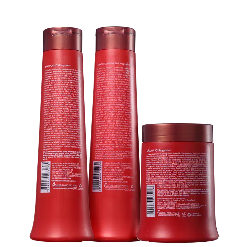 Kit Haskell Pós-Progressiva Máscara (3 Produtos)