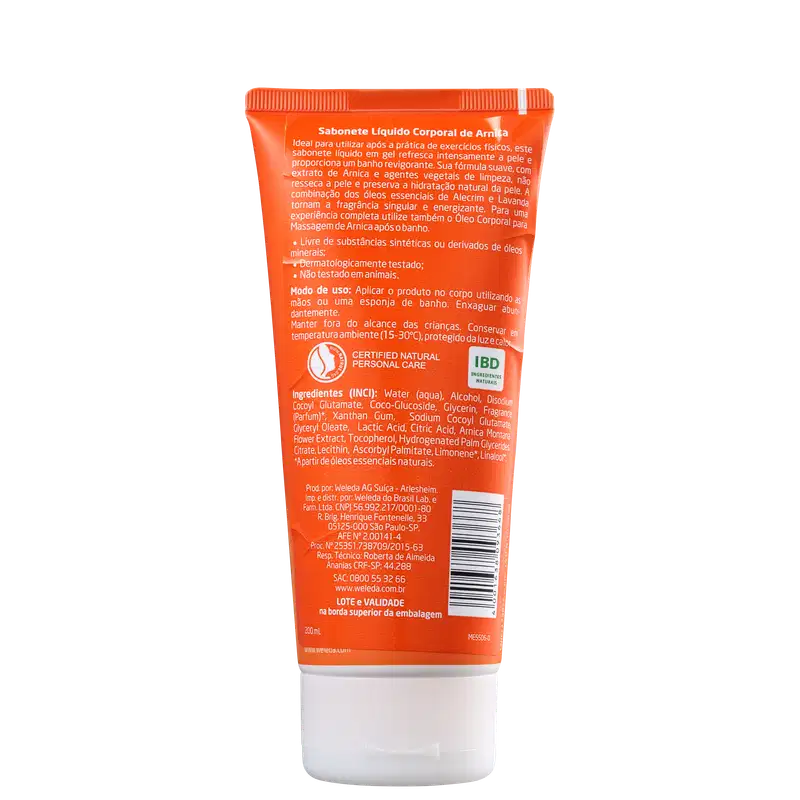 Weleda Arnica - Sabonete Líquido 200ml