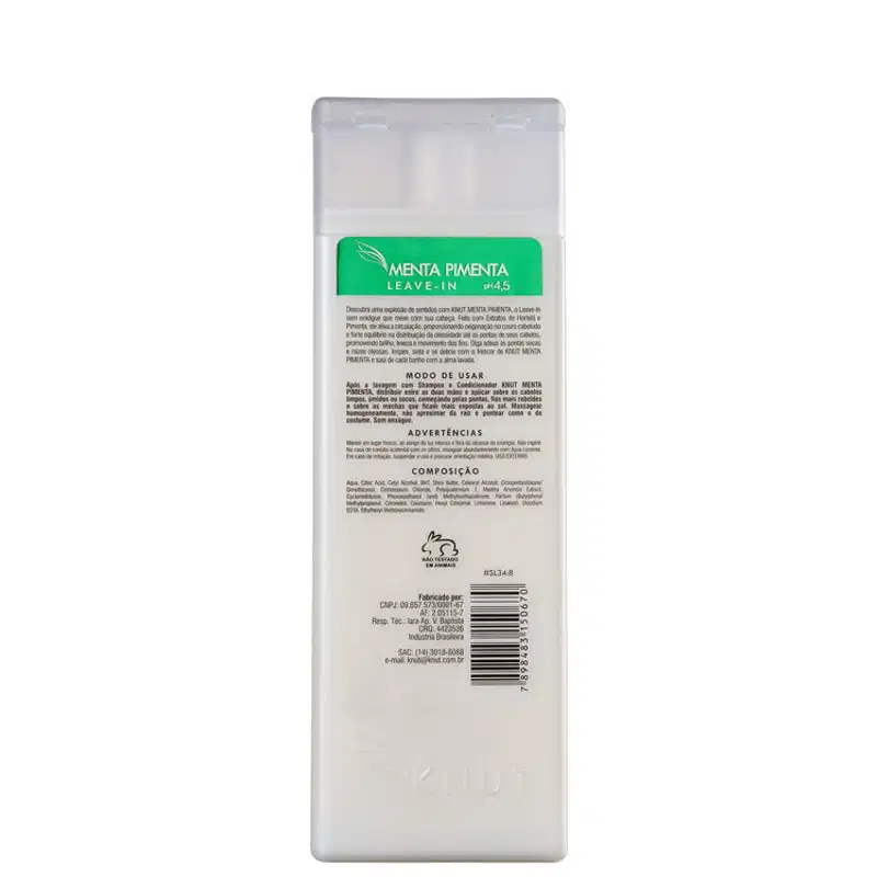 Knut Menta Pimenta - Leave-in 250ml
