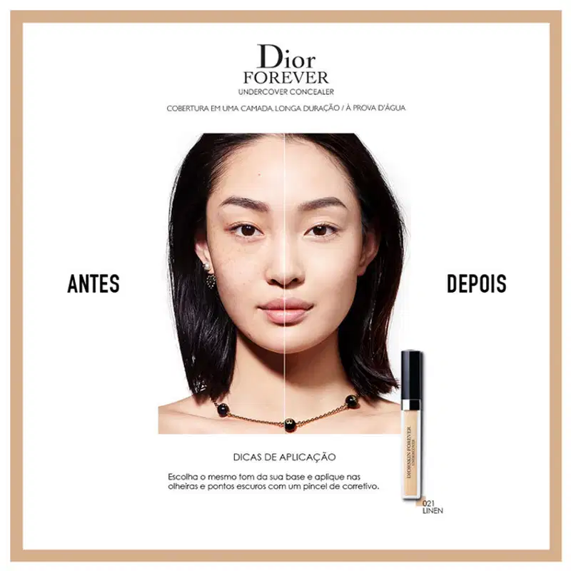 Dior Diorskin Forever Undercover 030 Medium Beige - Corretivo Líquido 6ml