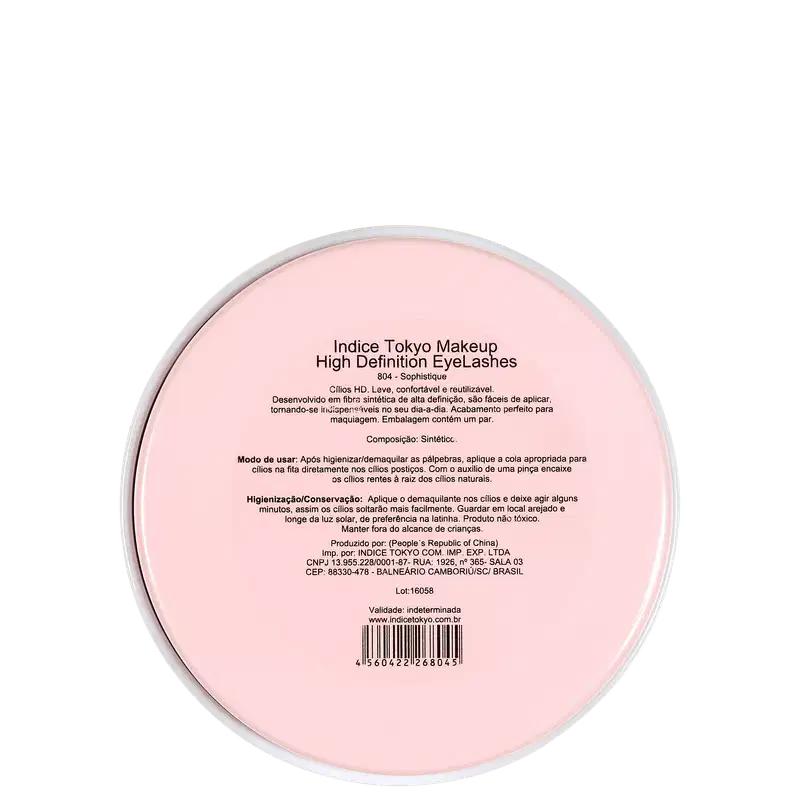 Indice Tokyo High Definition Eyelash Pink Sophistiqué - Cílios Postiços