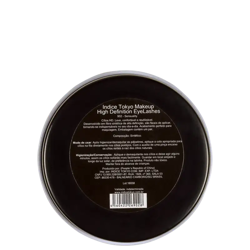 Indice Tokyo High Definition Eyelash Black Sensuality - Cílios Postiços