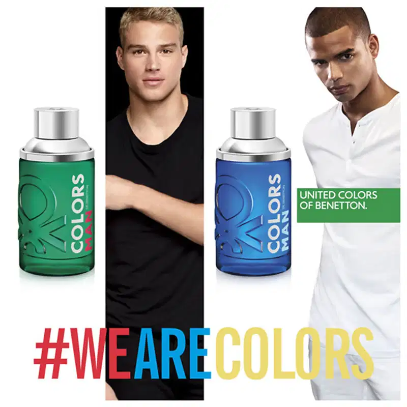 Colors Man Blue Benetton Eau de Toilette - Perfume Masculino 60ml