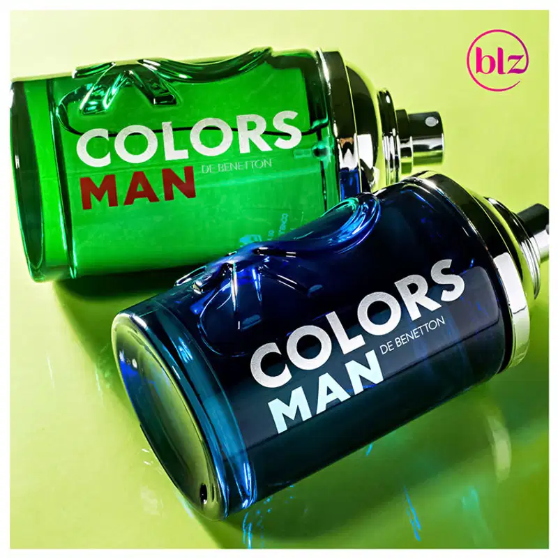 Colors Man Blue Benetton Eau de Toilette - Perfume Masculino 60ml