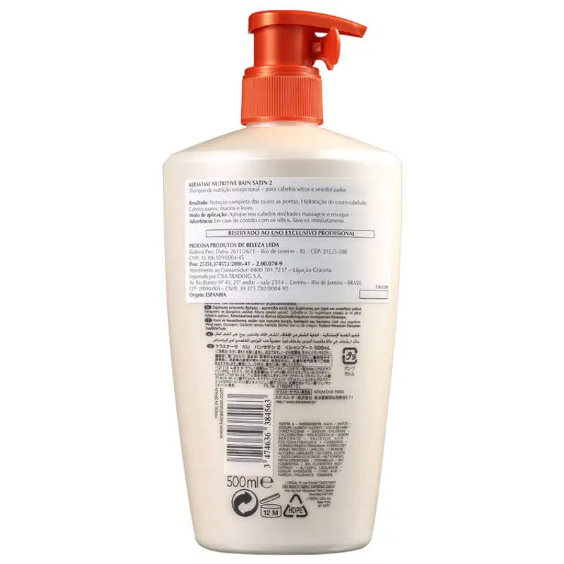 Kérastase Nutritive Bain Satin 2 Edição Limitada - Shampoo 500ml