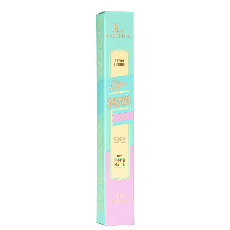 Latika Lip Matte Rosa Nº 7 - Batom Líquido 4ml