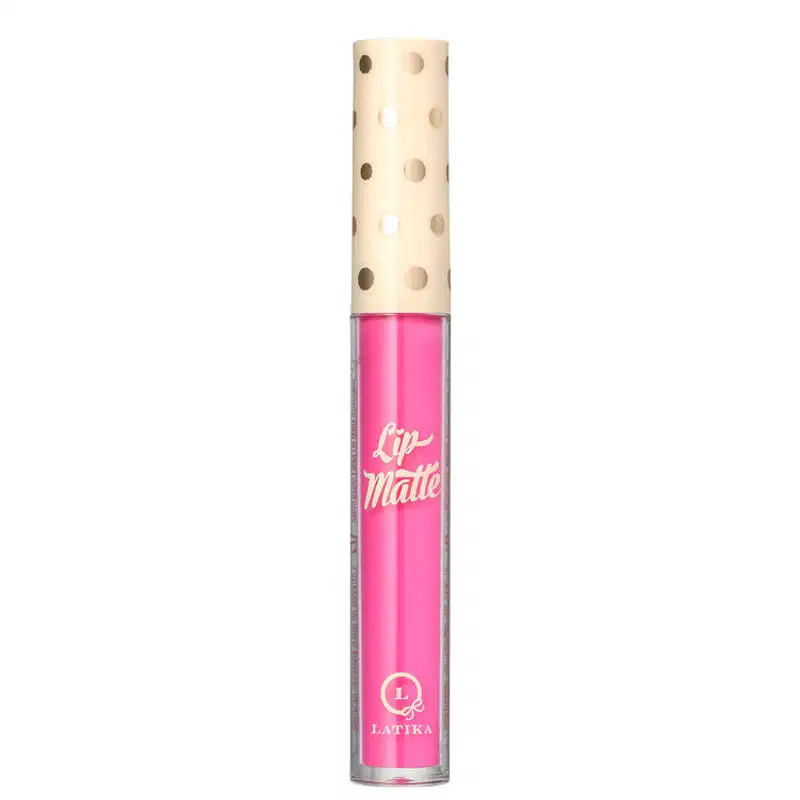 Latika Lip Matte Rosa Nº 8 - Batom Líquido 4ml