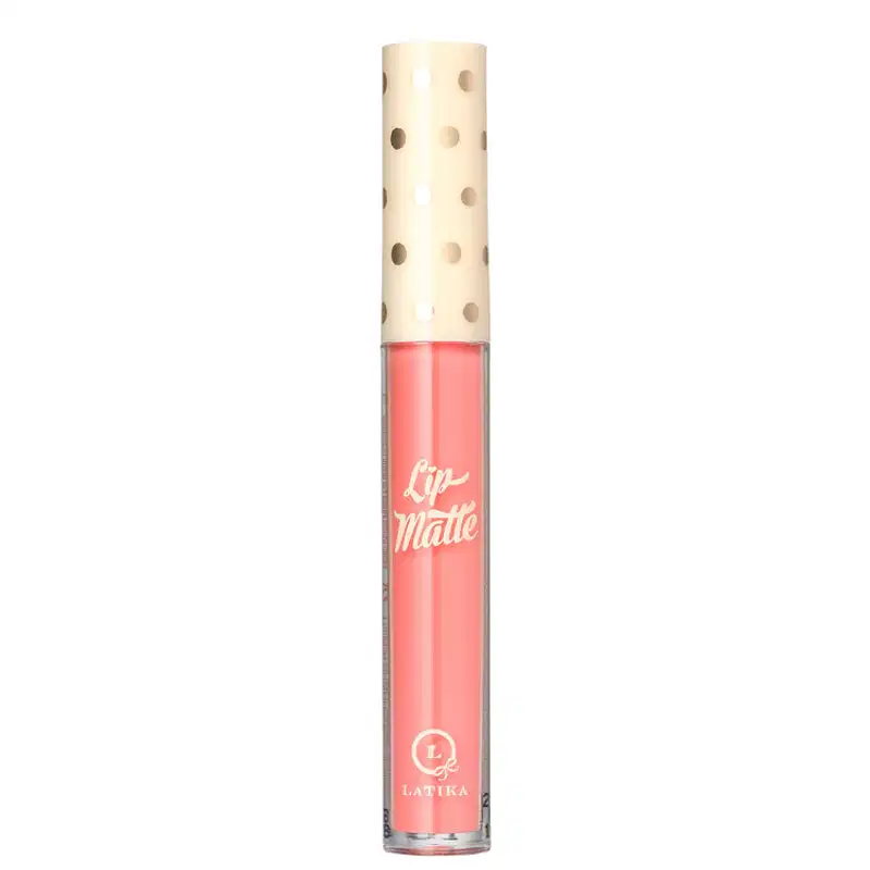Latika Lip Matte Coral Nº 12 - Batom Líquido 4ml