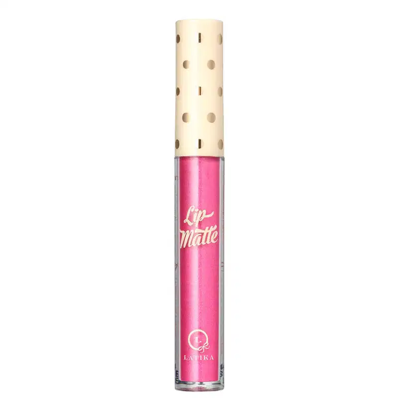 Latika Lip Rosa Nº 44 - Batom Líquido Metálico 4ml