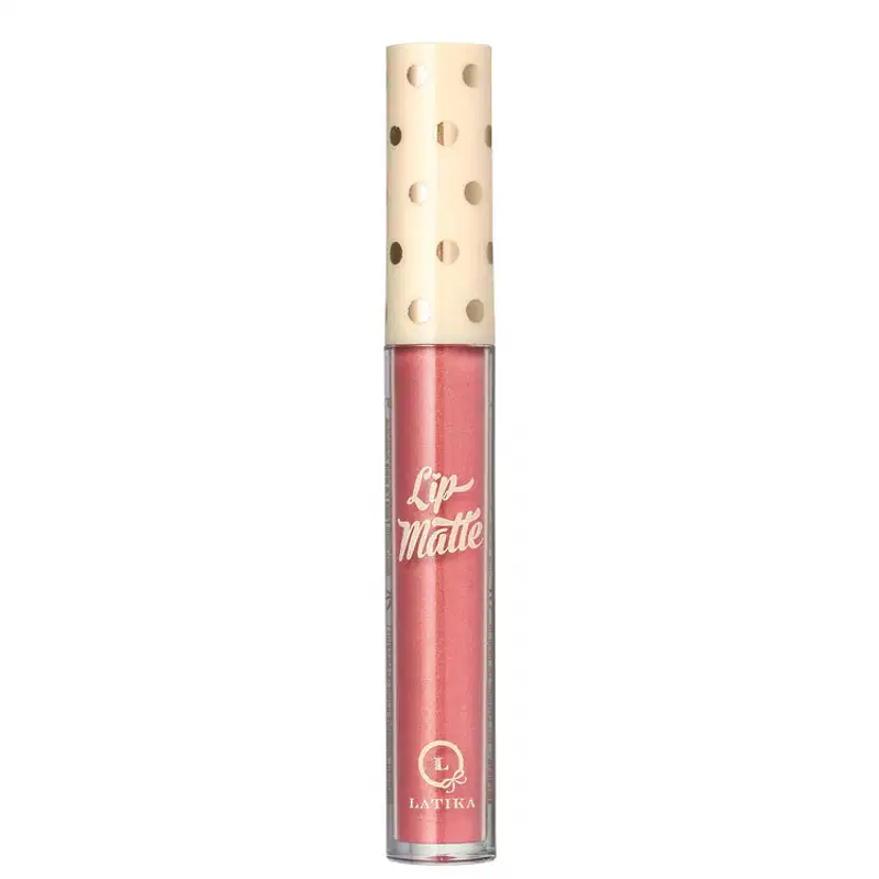 Latika Lip Nude Nº 45 - Batom Líquido Metálico 4ml