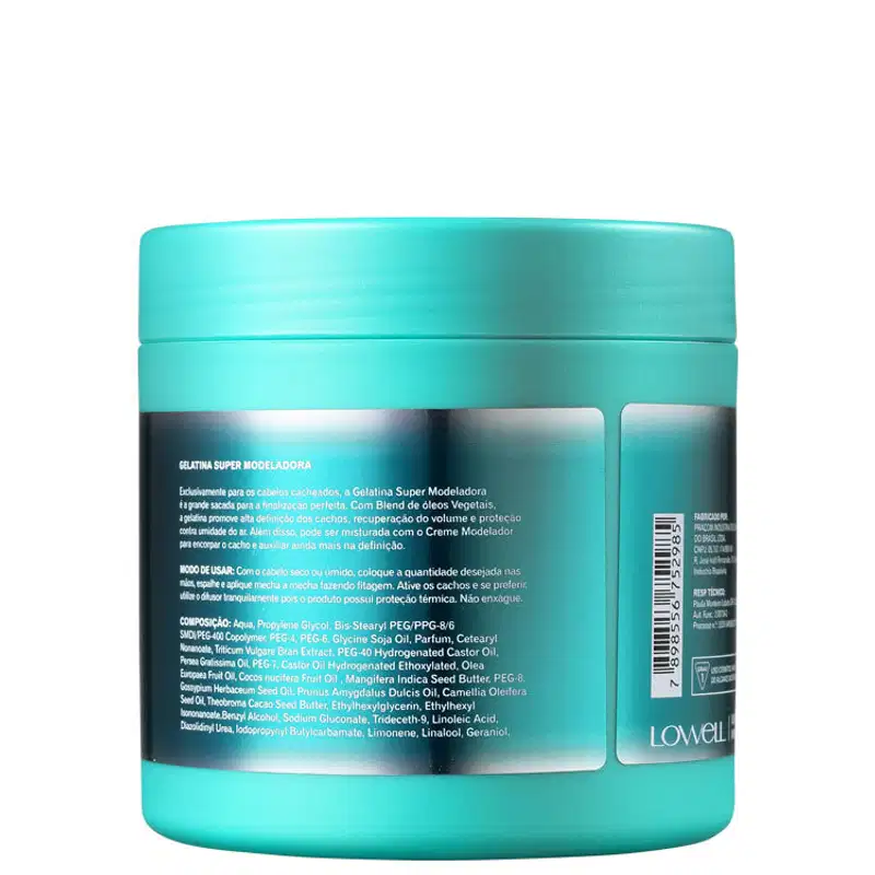 Lowell Cacho Mágico Super Modeladora - Gelatina Ativadora de Cachos 450g