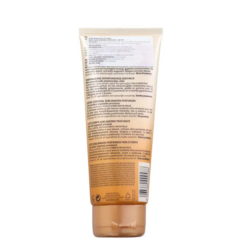 Nuxe Prodigieux Lait Parfumé - Loção Hidratante Corporal 200ml