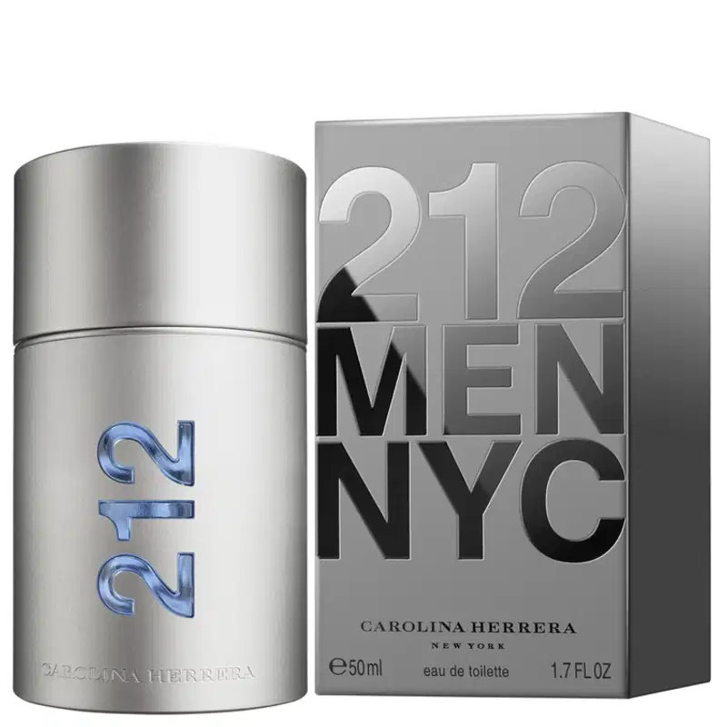 212 Men Carolina Herrera Eau de Toilette - Perfume Masculino 50ml