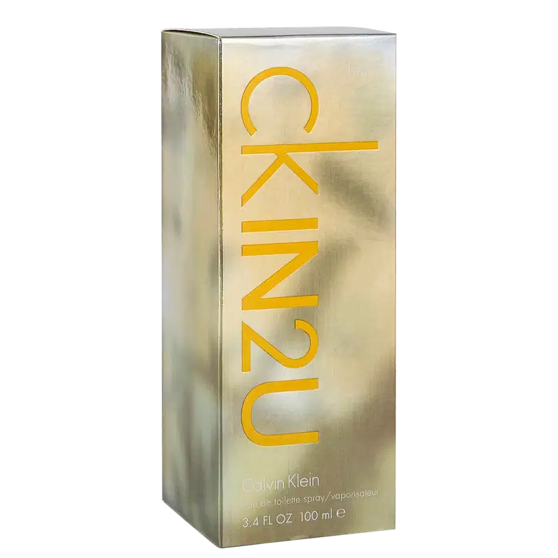 Perfume feminino CK in2U For Her de Calvin Klein.