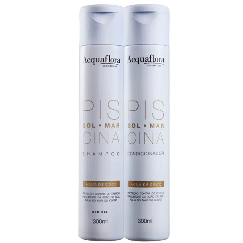Kit Acquaflora Sol Mar Piscina Duo (2 Produtos)