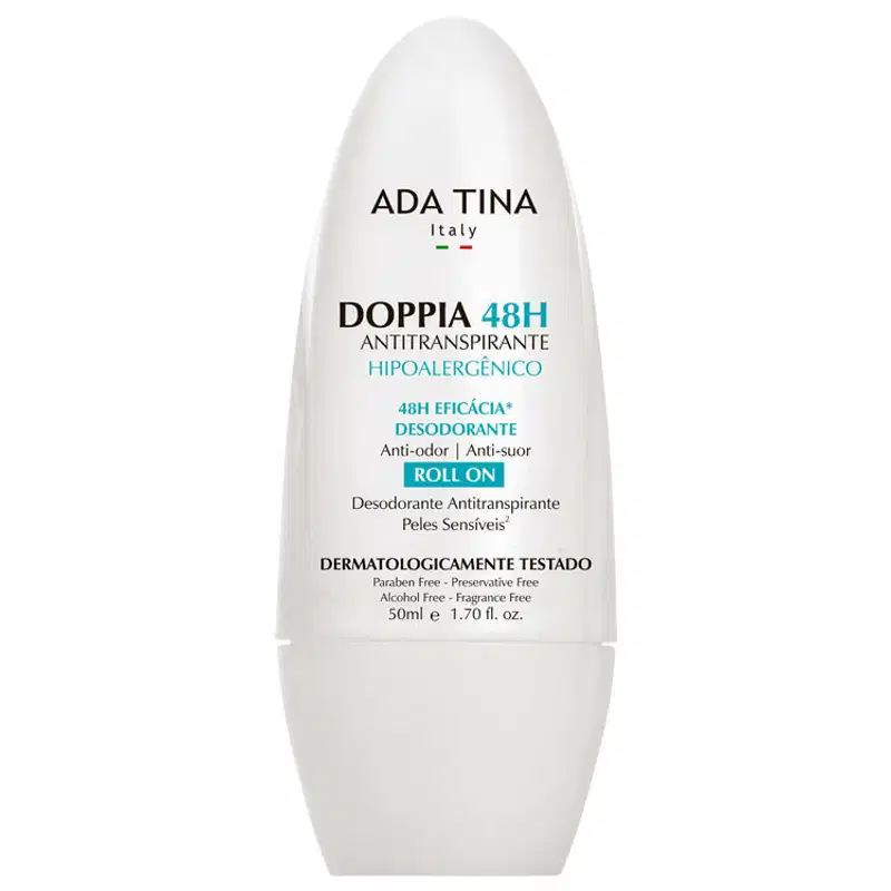 Ada Tina Doppia 48h - Desodorante Unissex Roll-on 50ml