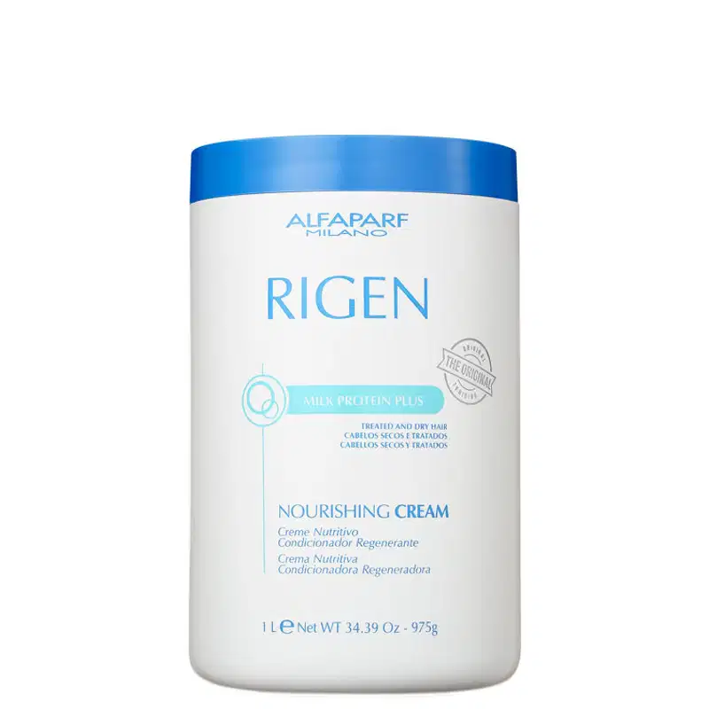 Alfaparf Rigen Milk Protein Plus - Máscara de Nutrição 1000ml