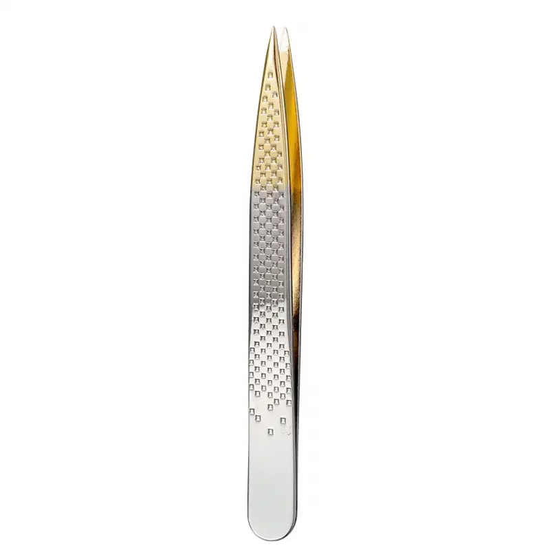 Belliz Enox Silver Gold Fina - Pinça de Ponta