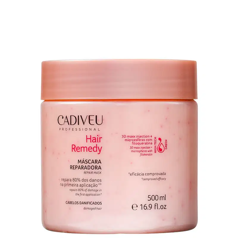 Cadiveu Professional Hair Remedy - Máscara Capilar 500ml