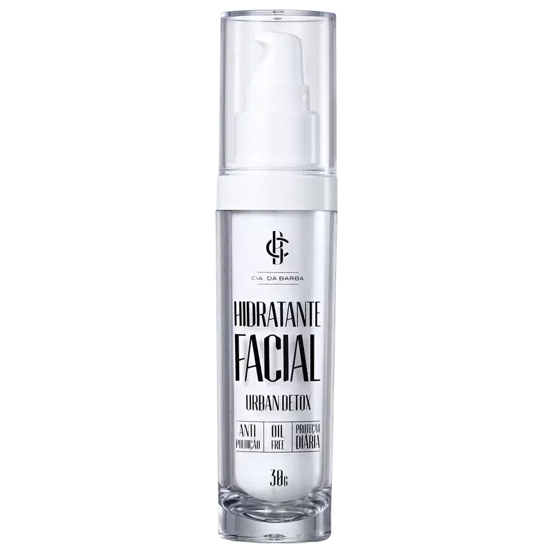 Cia da Barba Urban Detox - Hidratante Facial 30g