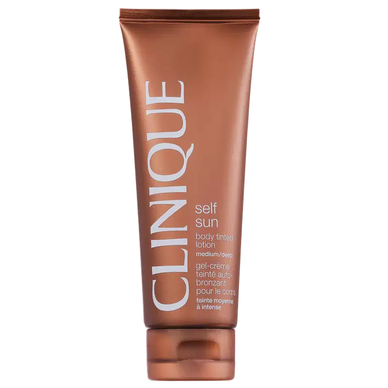 Clinique Sun Care Self Sun Body Tinted Lotion Medium/Deep - Loção Autobronzeador 125ml