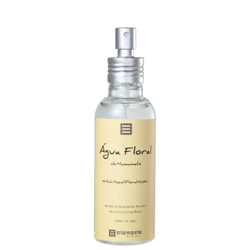 Elemento Mineral Água Floral de Hamamelis - Tônico Facial 120ml