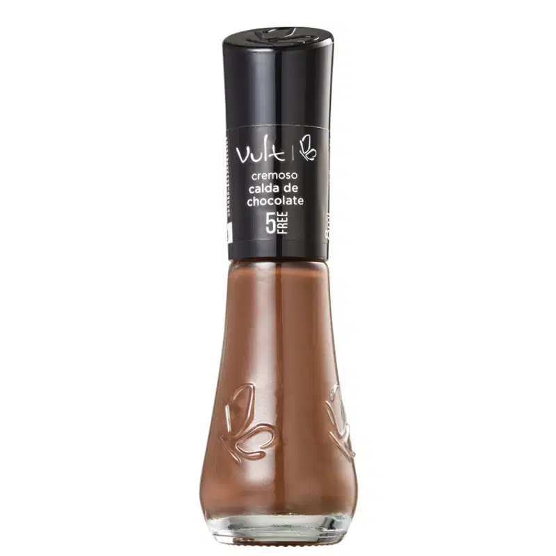 Esmalte Cremoso Marrom Calda de Chocolate 5Free  8ml