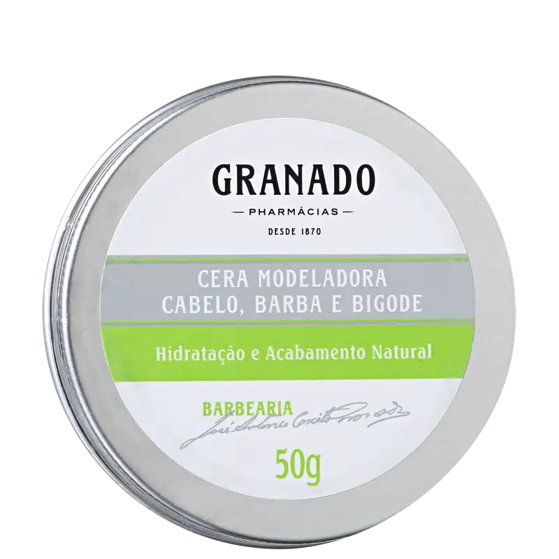 Granado Barbearia Cabelo, Barba e Bigode - Cera para Barba 50g