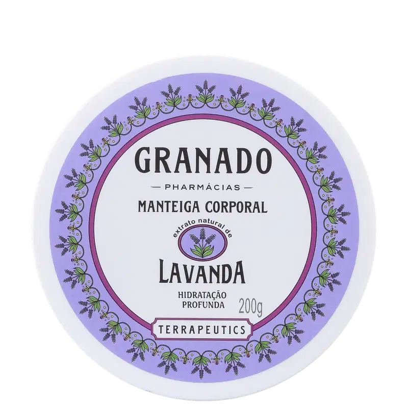 Granado Terrapeutics Lavanda - Manteiga Hidratante Corporal 200g