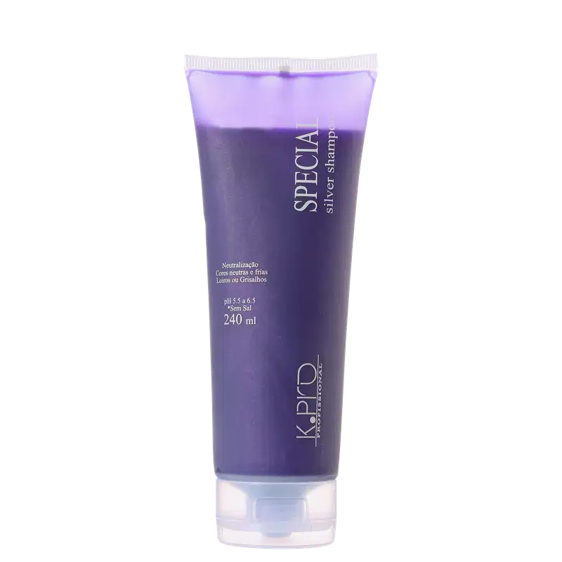 K.Pro Special Silver - Shampoo Desamarelador 240ml