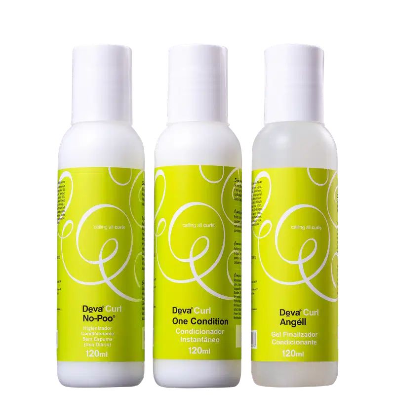Kit Deva Curl Curly Mini Transformação (3 Produtos)