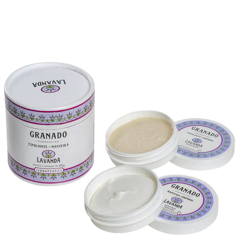 Kit Granado Terrapeutics Lavanda - Esfoliante 60g + Hidratante 60g