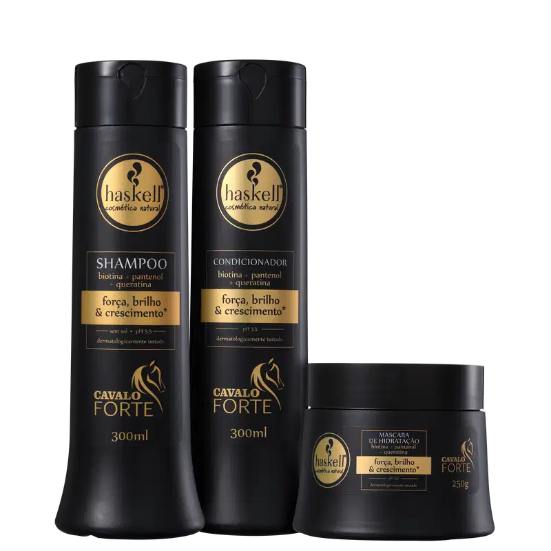 Kit Haskell Cavalo Forte Trio (3 Produtos)