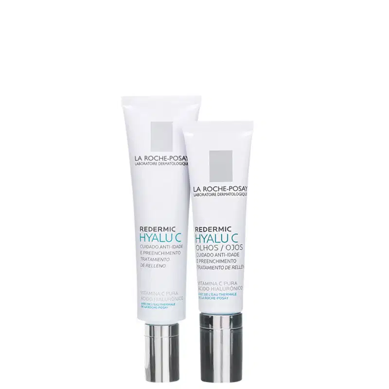 Kit La Roche-Posay Redermic Hyalu C Olhos e Face (2 Produtos)