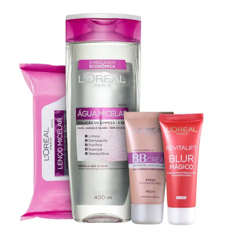 Kit L'Oréal Paris Expertise Micelar Blur (4 Produtos)