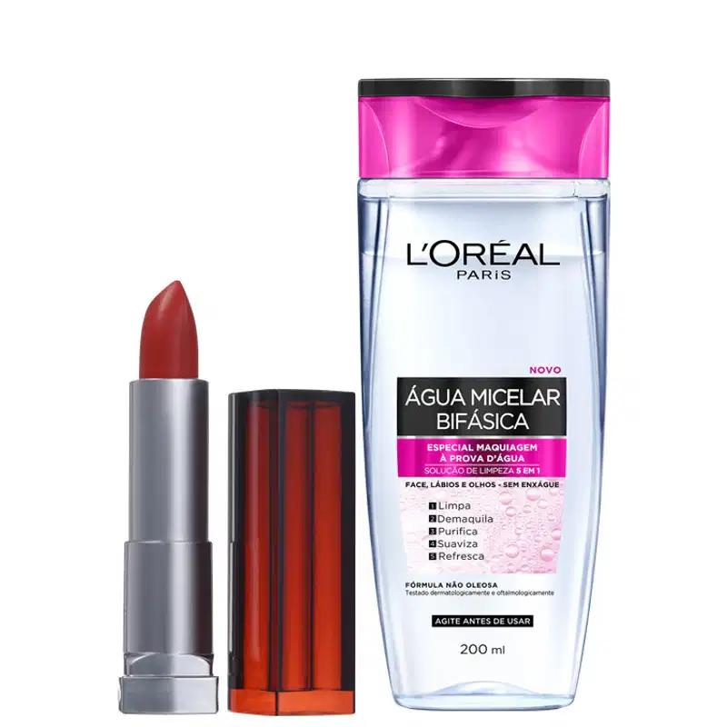 Kit Beleza na Web Maybelline Pisca Alerta (2 Produtos)