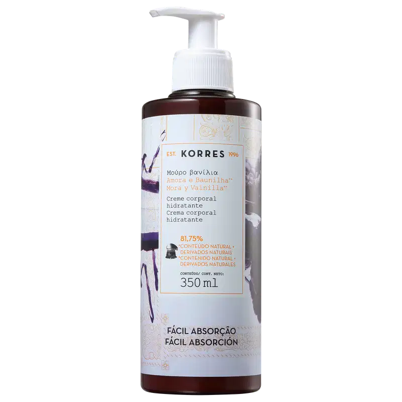 Korres Amora e Baunilha - Hidratante Corporal 350ml