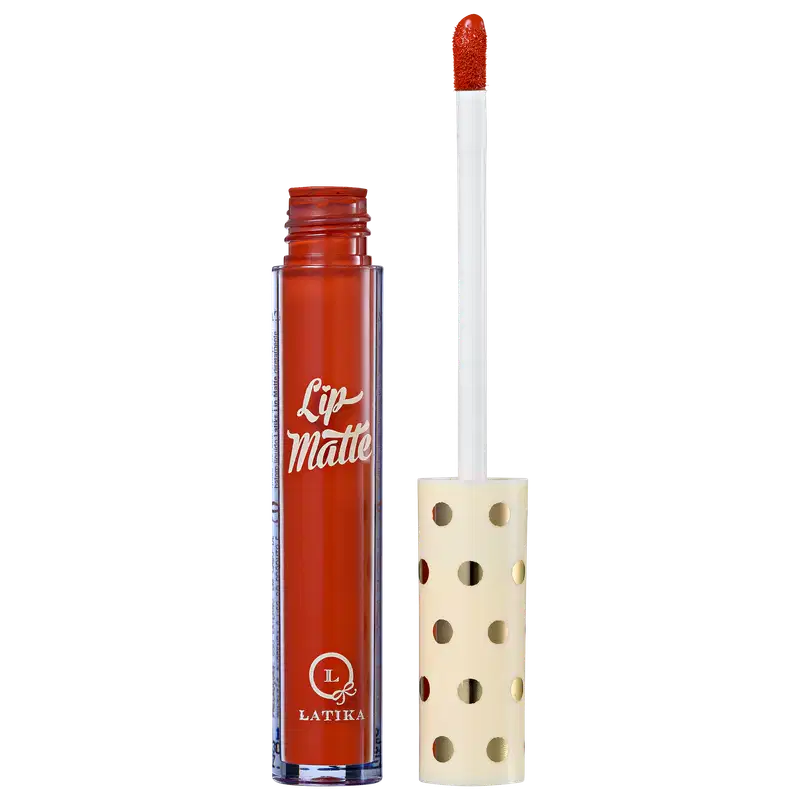 Latika Lip Matte Coral Nº 11 - Batom Líquido 4ml