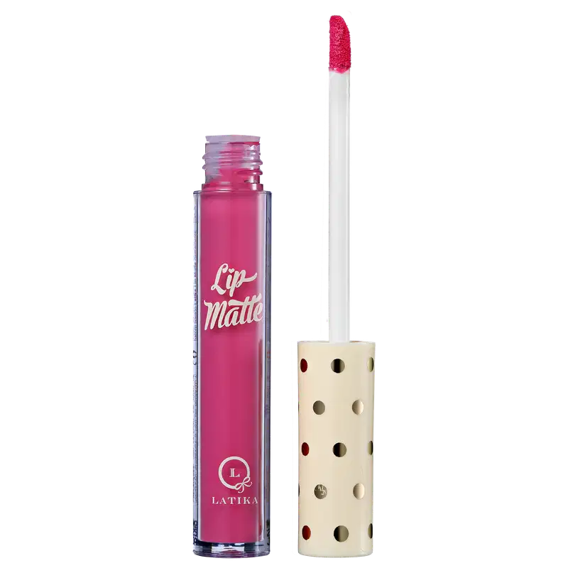 Latika Lip Matte Rosa Nº 4 - Batom Líquido 4ml