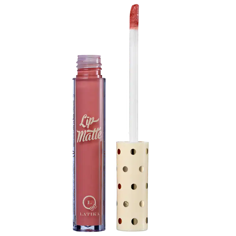 Latika Lip Matte Rosa N° 5 - Batom Líquido 4ml
